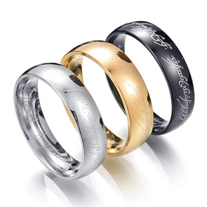 Bague Le Seigneur des anneaux lot de
