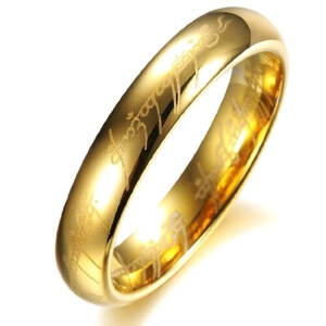 Bague Le Seigneur des anneaux gold