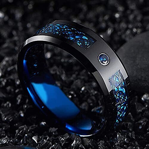 Bague Dragon violet variant 3 