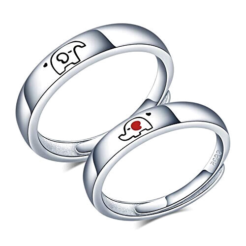 Bague Éléphant couple