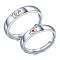 Bague Éléphant couple - miniature