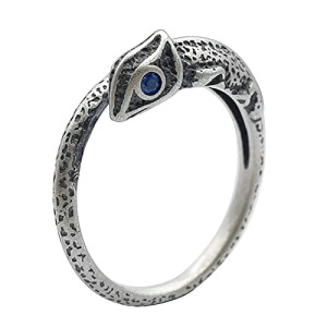 Bague Lézard argent