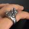 Bague Rhinocéros argent - miniature variant 1