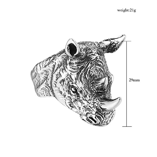 Bague Rhinocéros variant 1 