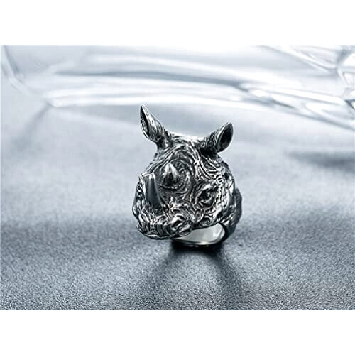 Bague Rhinocéros variant 2 