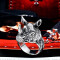 Bague Rhinocéros orange - miniature variant 2