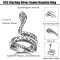 Bague Serpent ton argent - miniature variant 2