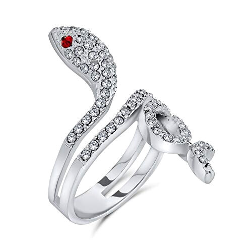 Bague Serpent transparent variant 0 