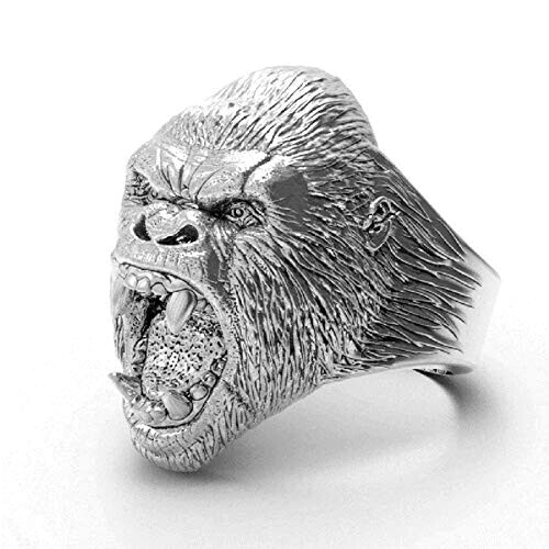 Bague Singe orange