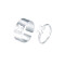 Bague Papillon argent - miniature