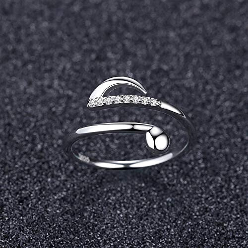 Bague Note de musique argent variant 2 