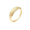 Bague Plume or - miniature