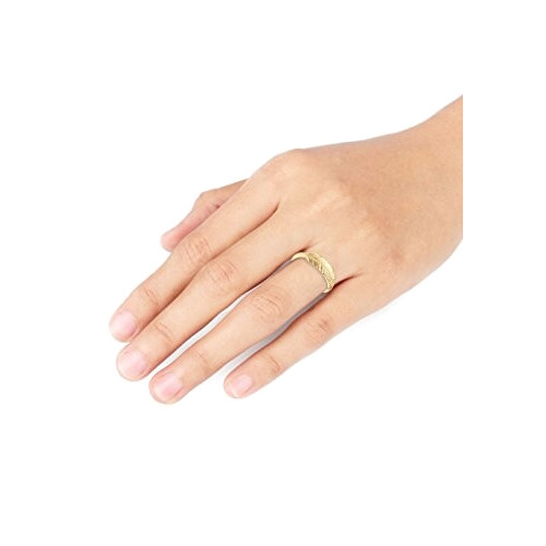 Bague Plume or variant 1 