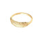 Bague Plume or - miniature variant 1
