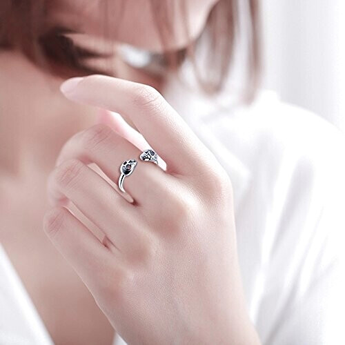 Bague Tête de mort argent variant 2 