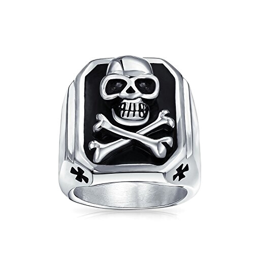 Bague Tête de mort gris variant 0 