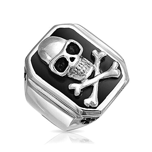 Bague Tête de mort gris variant 2 