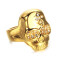 Bague Tête de mort or - miniature variant 5