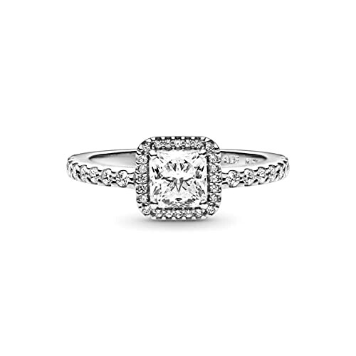 Bague Carré argent sterling variant 0 