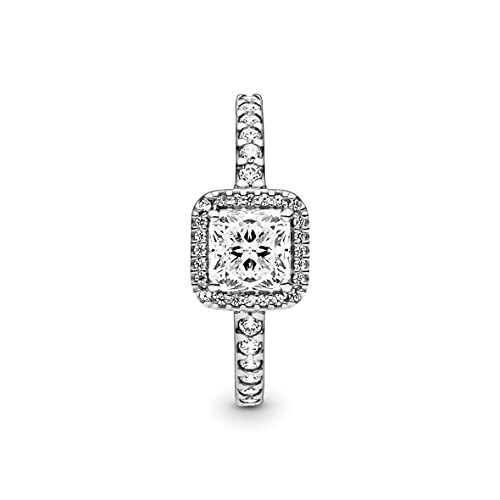 Bague Carré argent sterling variant 1 