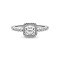 Bague Carré argent sterling - miniature variant 1