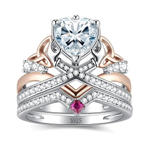 Bague Celtique -celtic noeud ct s set