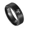 Bague Triskel noir - miniature