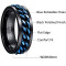 Bague bleu noire - miniature variant 5