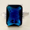 Bague bleu foncé - miniature variant 1