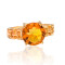 Bague jaune argent - miniature