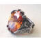 Bague orange argent - miniature variant 4