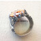 Bague orange argent - miniature variant 5